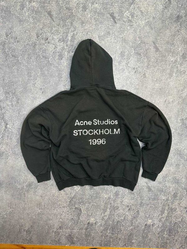 Acne Studios Stockholm 1996 Hoodie худі чорне худи черное кофта М.