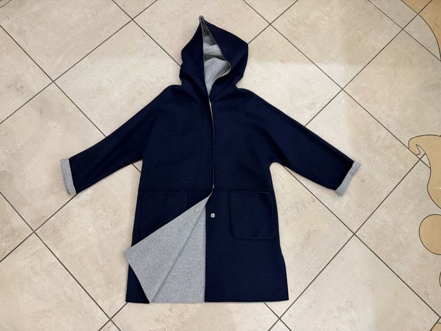 Тоненьке пальто вільного крою Max Mara, розмір s