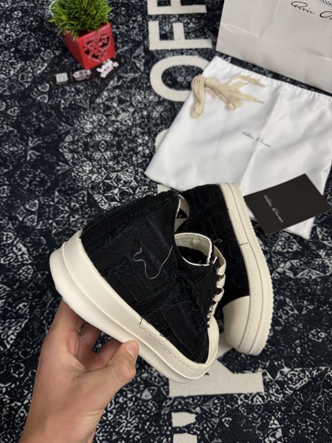 Кроссовки Rick Owens DRKSHDW Slashed Low — zdjęcie 3