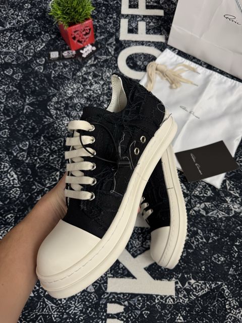 Кроссовки Rick Owens DRKSHDW Slashed Low — zdjęcie 4