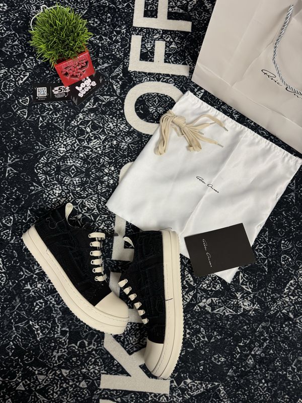 Кроссовки Rick Owens DRKSHDW Slashed Low