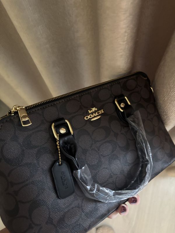 Сумка Coach коричнева