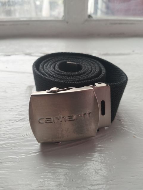 ремінь Carhartt WIP Clip Belt Chrome
