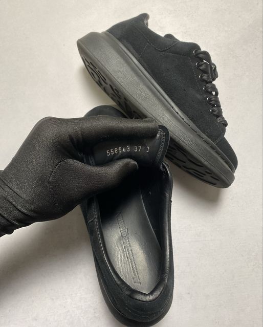 Замшевые кроссовки Alexander McQueen Oversized, 37 — zdjęcie 3