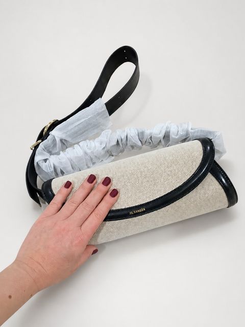 Сумочка з канвасу Jil Sander — zdjęcie 5