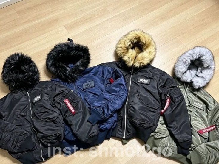 Alpha Industries бомбер cwu 45 / альфа індустріс куртка з хутром / альфа индустр