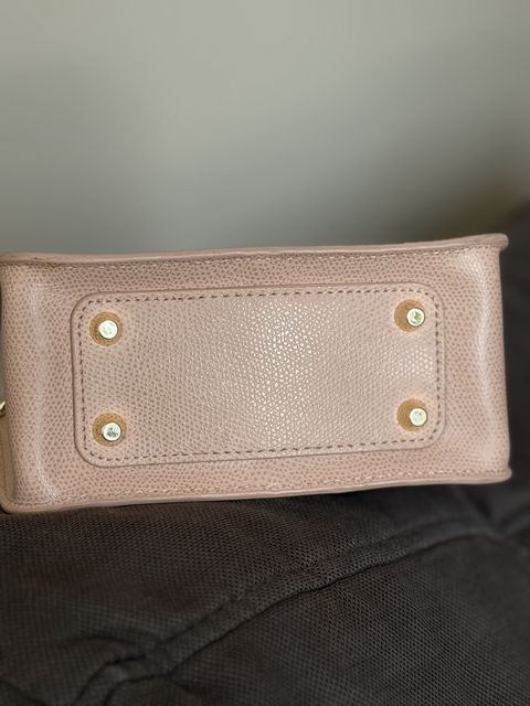 Сумка Furla маленька шкіряна пудрова — zdjęcie 4