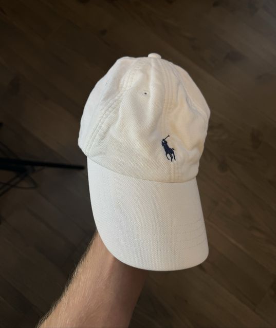 Polo Ralph Lauren кепка One Size біла оригінал