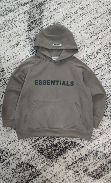 Світшот з капюшоном Fear of God Essentials «Stone» Торг.