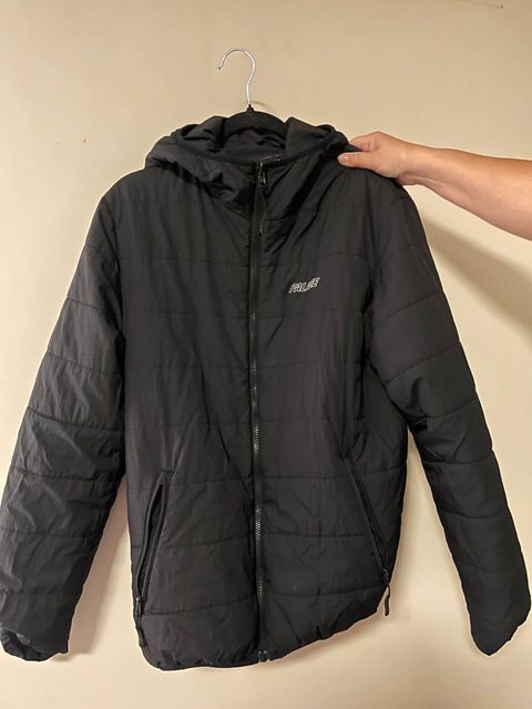 Куртка з капюшоном зимова Palace original ,розмір M-L black