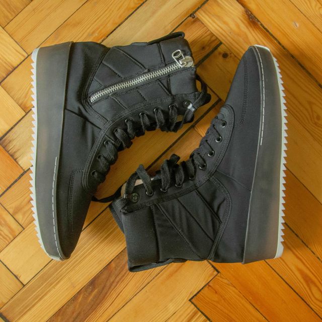 Fear of God - military sneakers in black кроссовки высокие ориги