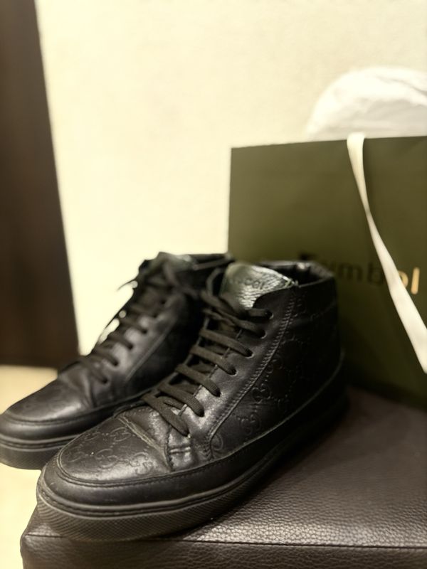 Мужские зимние ботинки Gucci