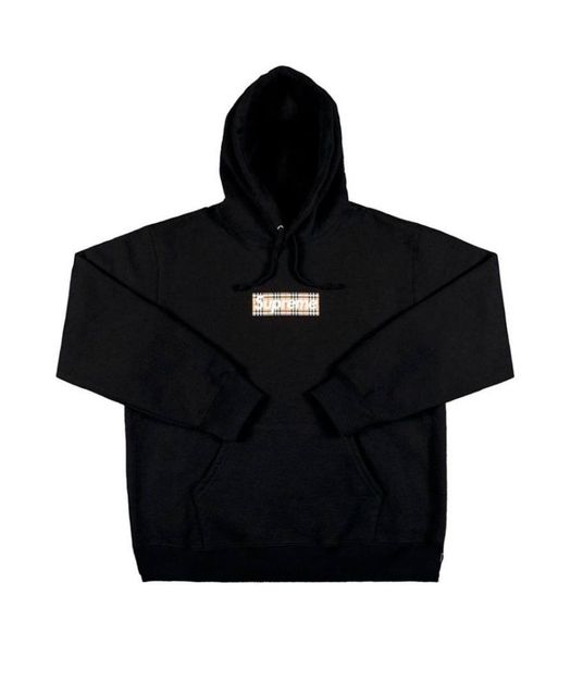 худи supreme x burberry