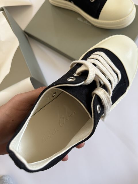 Кросівки Rick Owens Ramones Low — zdjęcie 3