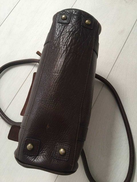 Сумка Mulberry коричнева, натуральна шкіра, оригінал — zdjęcie 3