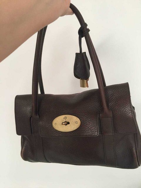 Сумка Mulberry коричнева, натуральна шкіра, оригінал — zdjęcie 4
