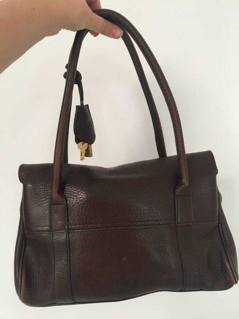 Сумка Mulberry коричнева, натуральна шкіра, оригінал — zdjęcie 5