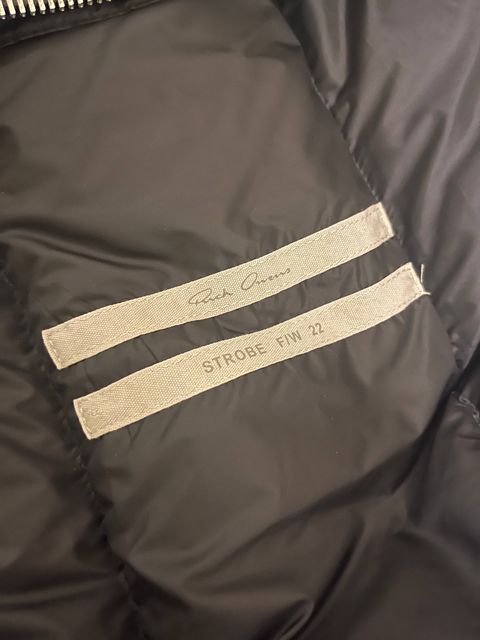 Rick Owens puffer пуховик — zdjęcie 4