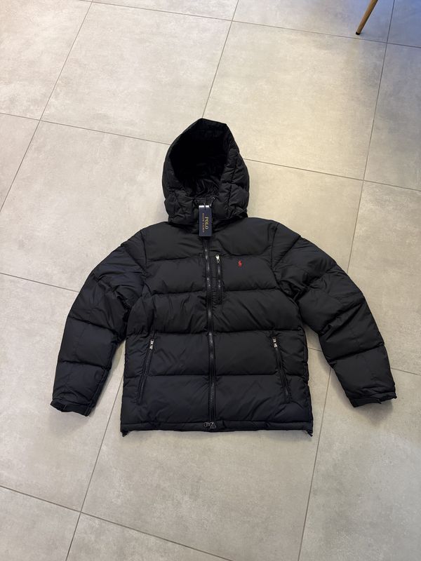 M-L размер ! ОРИГИНАЛ ! Пуховик куртка зимняя парка бомпер Polo ralph Lauren cas