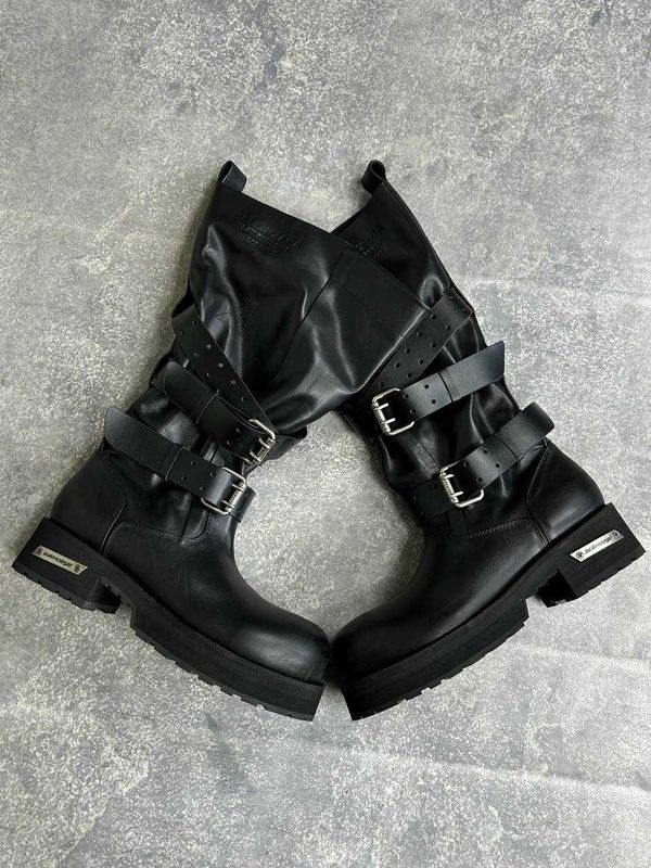 Balenciaga Venom Boot чоботи чорні черные ботинки Strike Stomper 43
