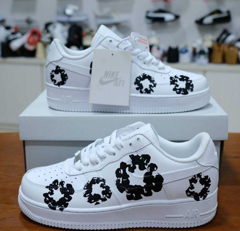 Кросівки Nike x Denim Tears nike x denim tears кросовки найк х деним тирс
