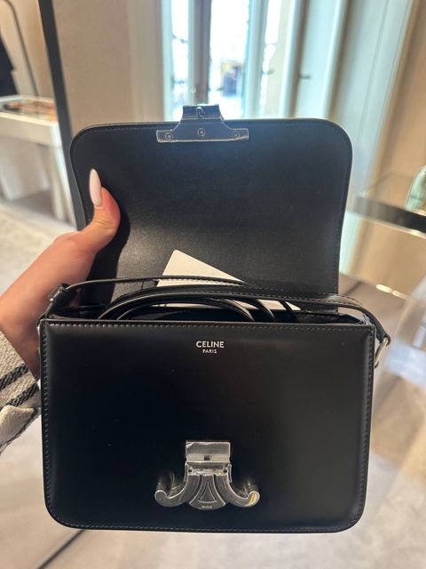 Celine Triomphe сумка чорна нова — zdjęcie 3