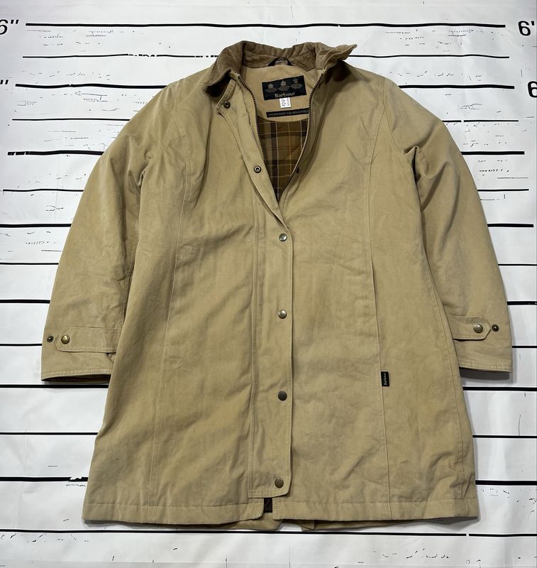 Пальто-тренч Barbour з підкладкою в клітинку