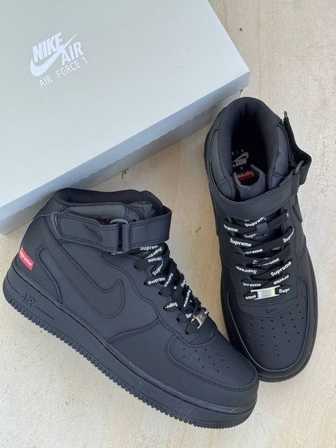 Кеды Nike Air Force 1 x Supreme Mid Размер: 44 [28см]