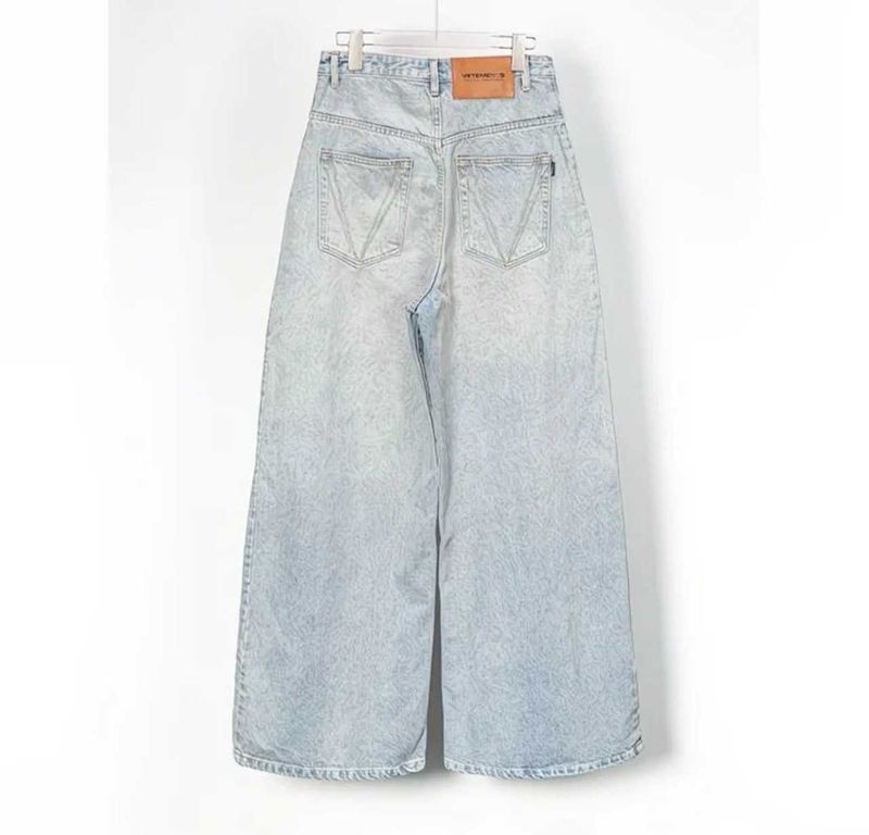 Штани Vetements джинси baggy cargo
