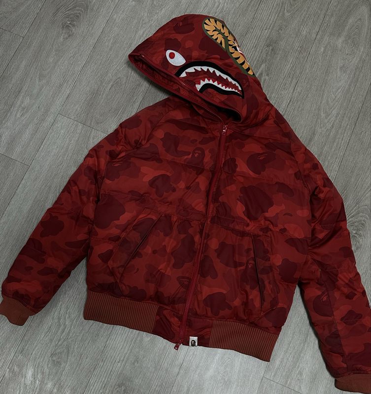 Пуховик bape ape