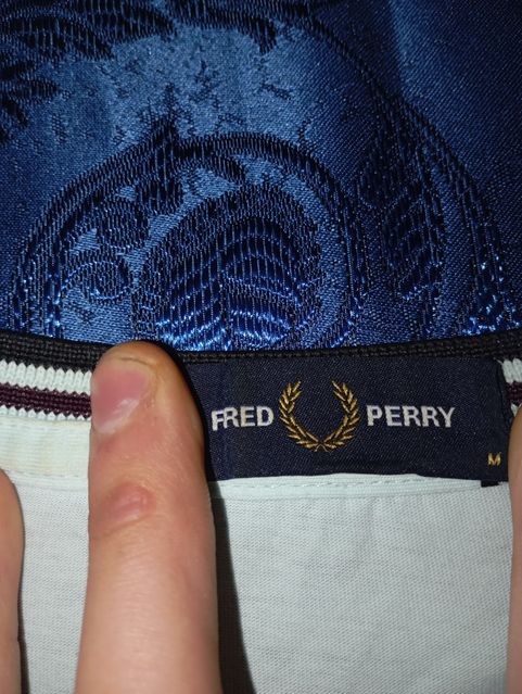 Футболка Fred Perry Twin Tipped Mint, оригінал — zdjęcie 3