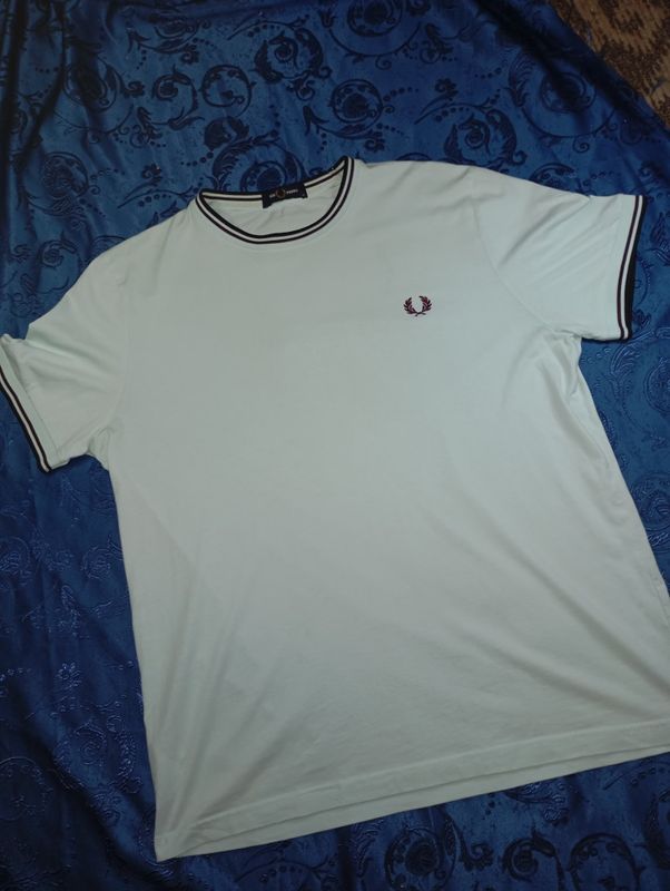 Футболка Fred Perry Twin Tipped Mint, оригінал