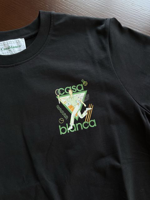 Casablanca Le Jeu T-Shirt (XXL, факт. L-XL) — zdjęcie 4