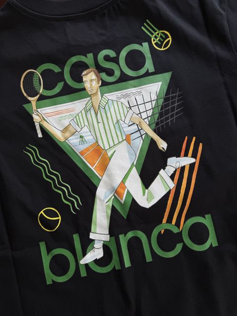 Casablanca Le Jeu T-Shirt (XXL, факт. L-XL) — zdjęcie 5