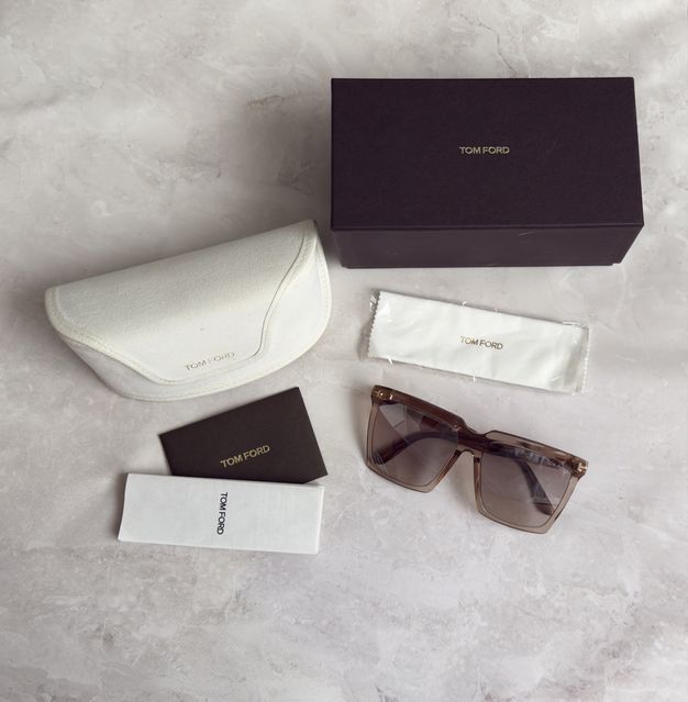 Окуляри Tom Ford SABRINA-02 FT 0764 у кольорі soft b