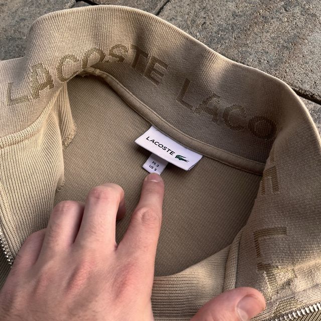 Кофта Lacoste 1/3 zip, чудовий стан — zdjęcie 4