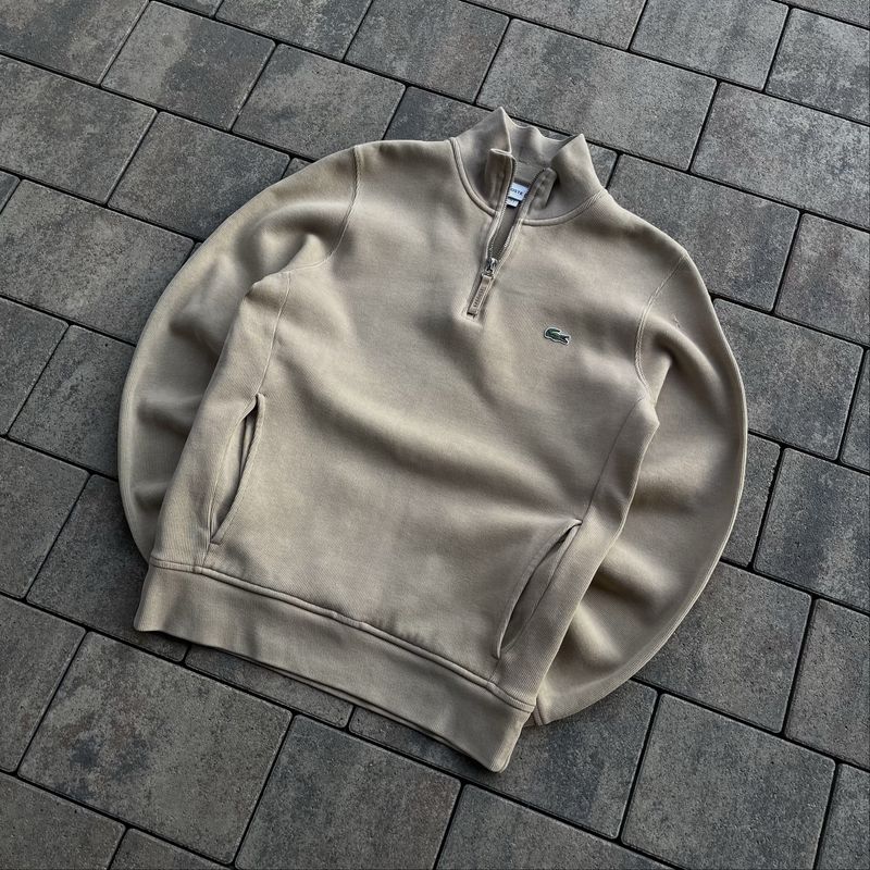 Кофта Lacoste 1/3 zip, чудовий стан