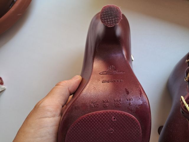 туфлі силіконові Vivienne Westwood Melissa — zdjęcie 4