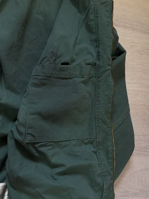 Carhartt куртка вінтажна зелена — zdjęcie 5