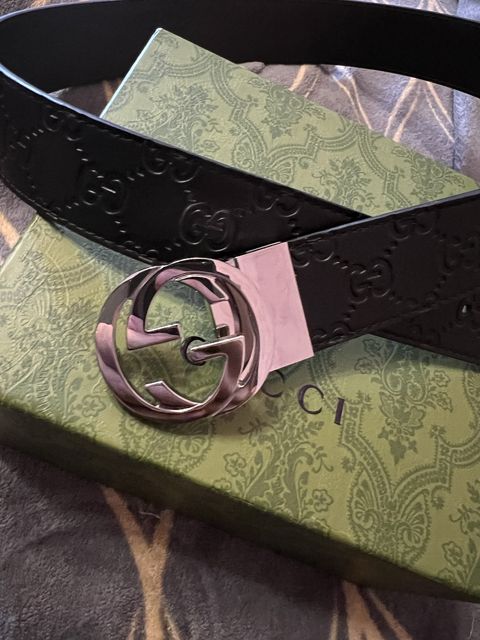 Мужской кожанный ремень Gucci( Гучи) натуральная кожа