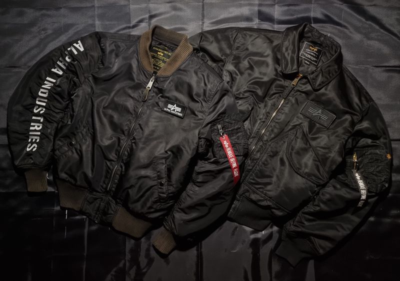 Бомбери Alpha Industries CWU 45 / MA-1