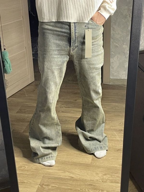 Rick Owens Drkshdw Bolan Flared Jeans / джинси рік овенс / джинсы рик овенс флар