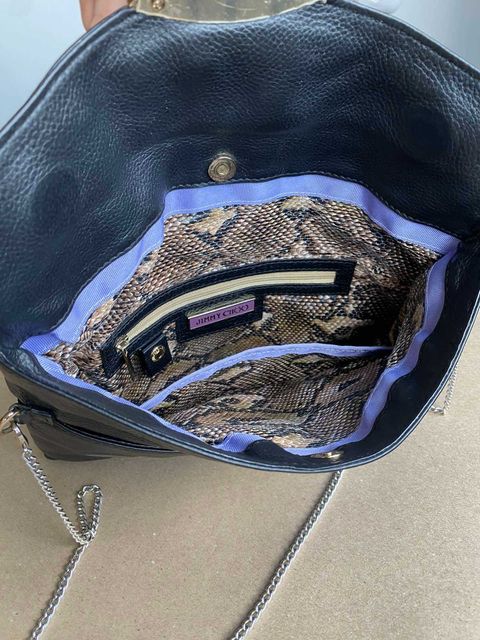 Шкіряна сумка Jimmy Choo — zdjęcie 5