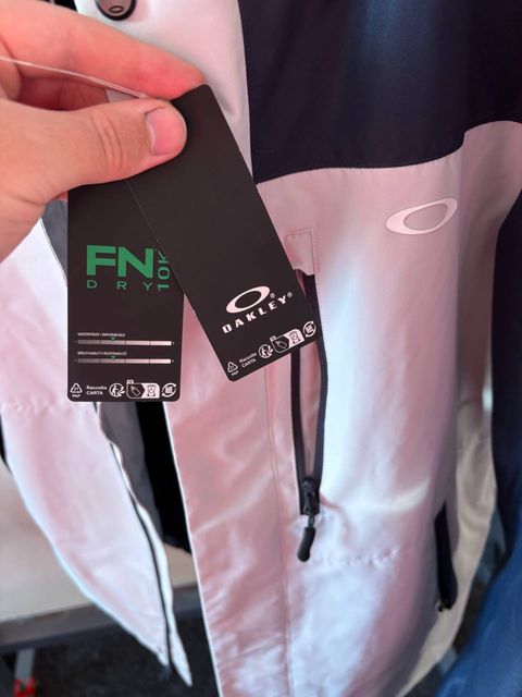 Oakley чоловіча куртка-анорак, FN Dry 10K, водонепроникна, нова з бірк — zdjęcie 3