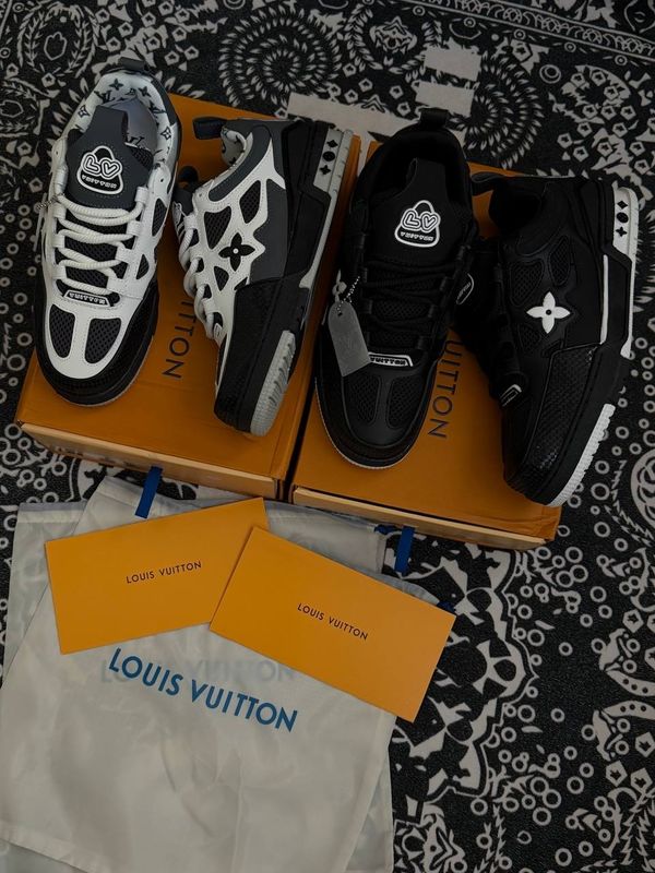 Кросівки Louis Vuitton LV Skate / кросы лв скейт / луи витон скейт кроссовки