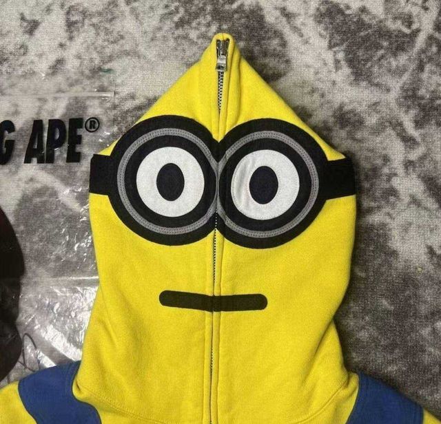 Зіп-худі BAPE x Minions — zdjęcie 5