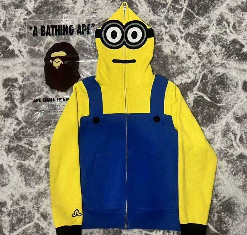 Зіп-худі BAPE x Minions