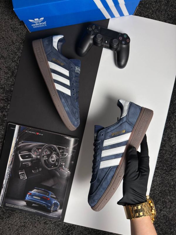 Чоловічі кросівки адідас Adidas Handball Spezial M Navy White [41-45]