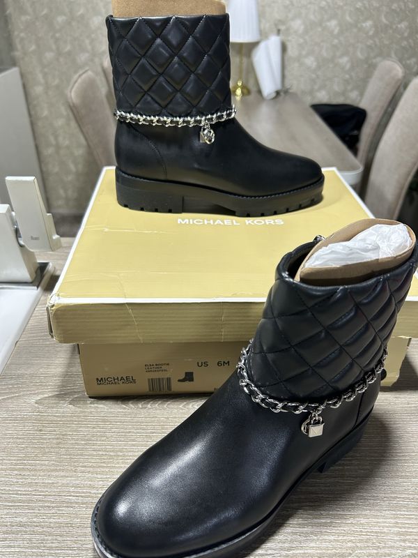 Кожаные ботиночки Michael Kors
