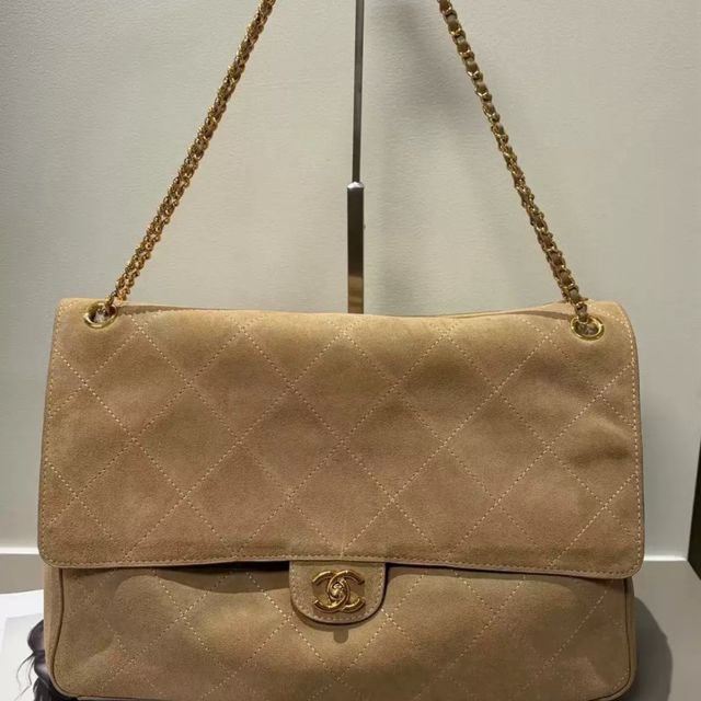 Сумка CHANEL Max flip замшева